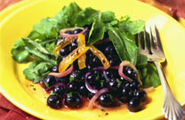 Blueberry, Apricot and Sweet Onion Salad