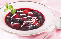Mixed Berry Gazpacho