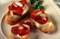 Strawberry and Brie Bruschetta