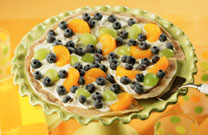 Blueberry Dessert Pizza