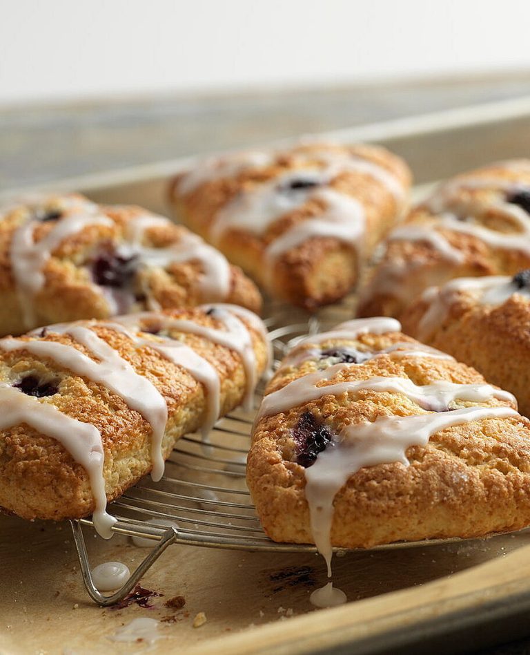 Berry Citrus Scones photograph