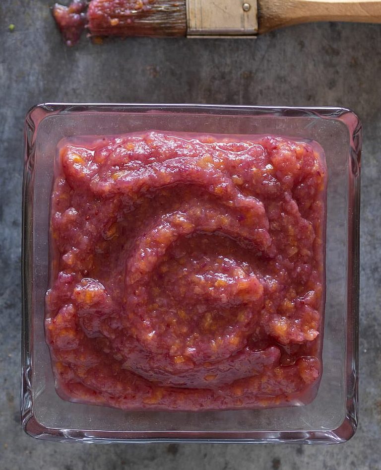 Cranberry Apricot Pear Sauce photograph
