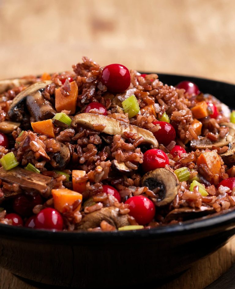 Cranberry Harvest Pilaf (v) photograph