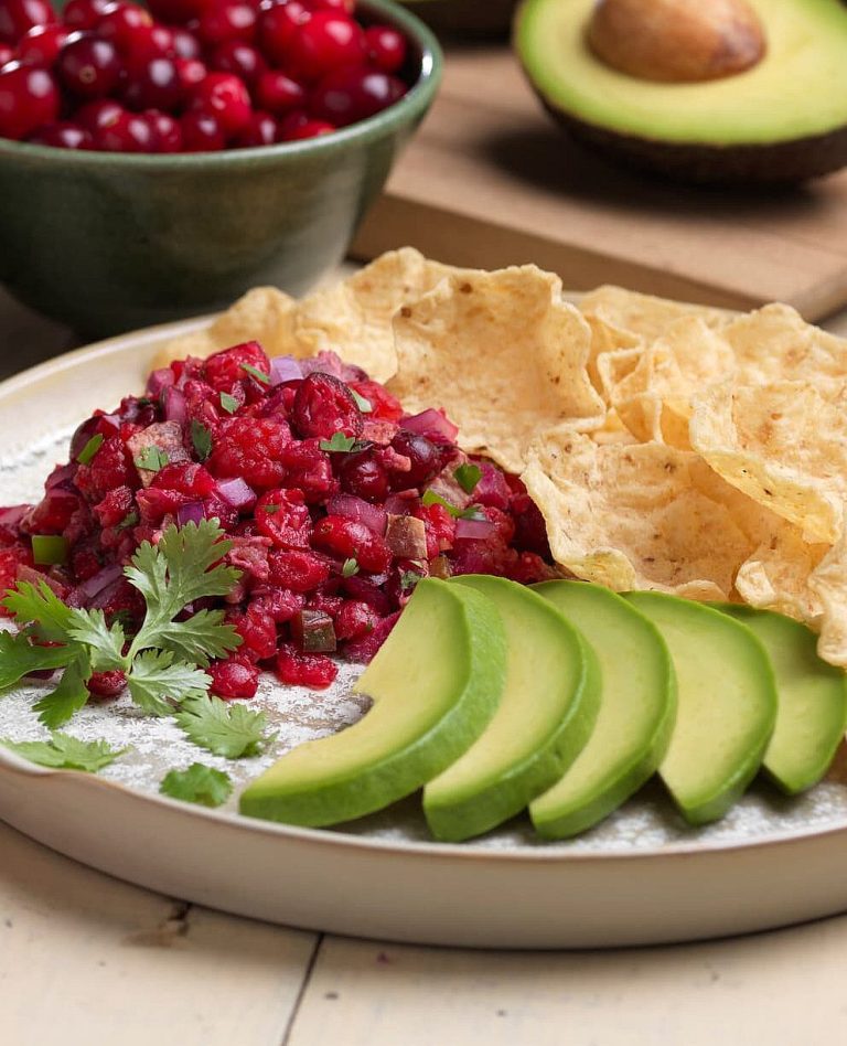 Naturipe Berry Bacon Salsa with Avocado photograph