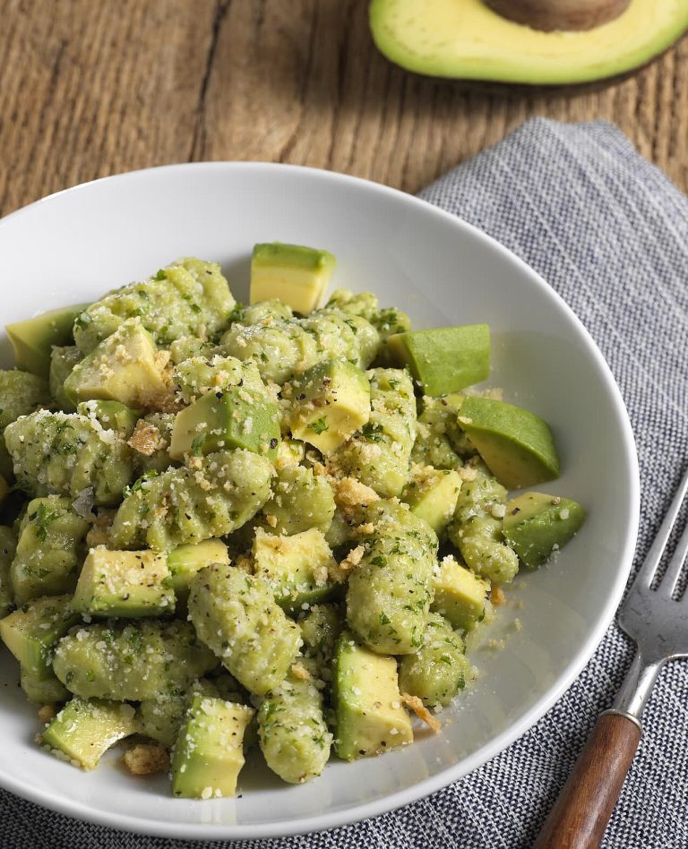 Avocado Gnocchi photograph