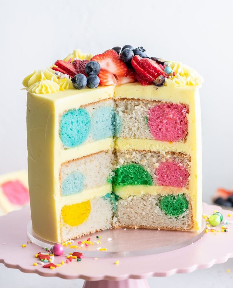 Polka Dot Layer Cake photograph