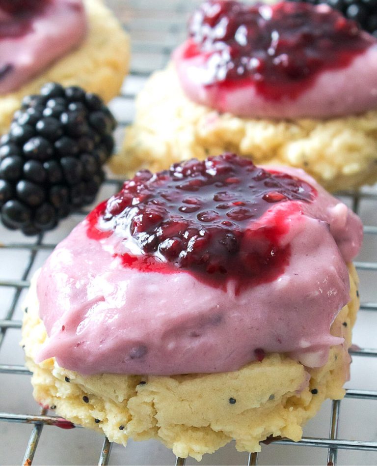 Lemon Blackberry Cookies photograph
